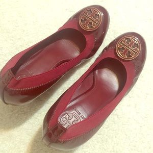 Tory Burch Wedges Size 7 Like New